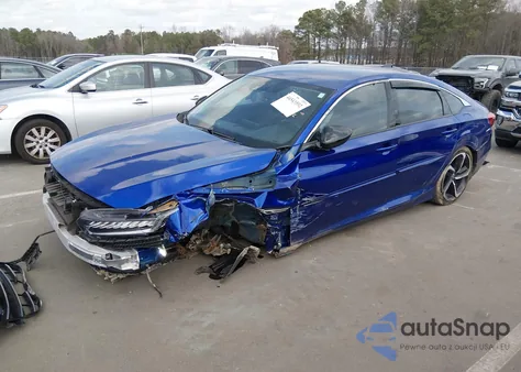 2022 Honda Accord Sport Special Edition из США, поврежденный, VIN 1HGCV1F45NA086021